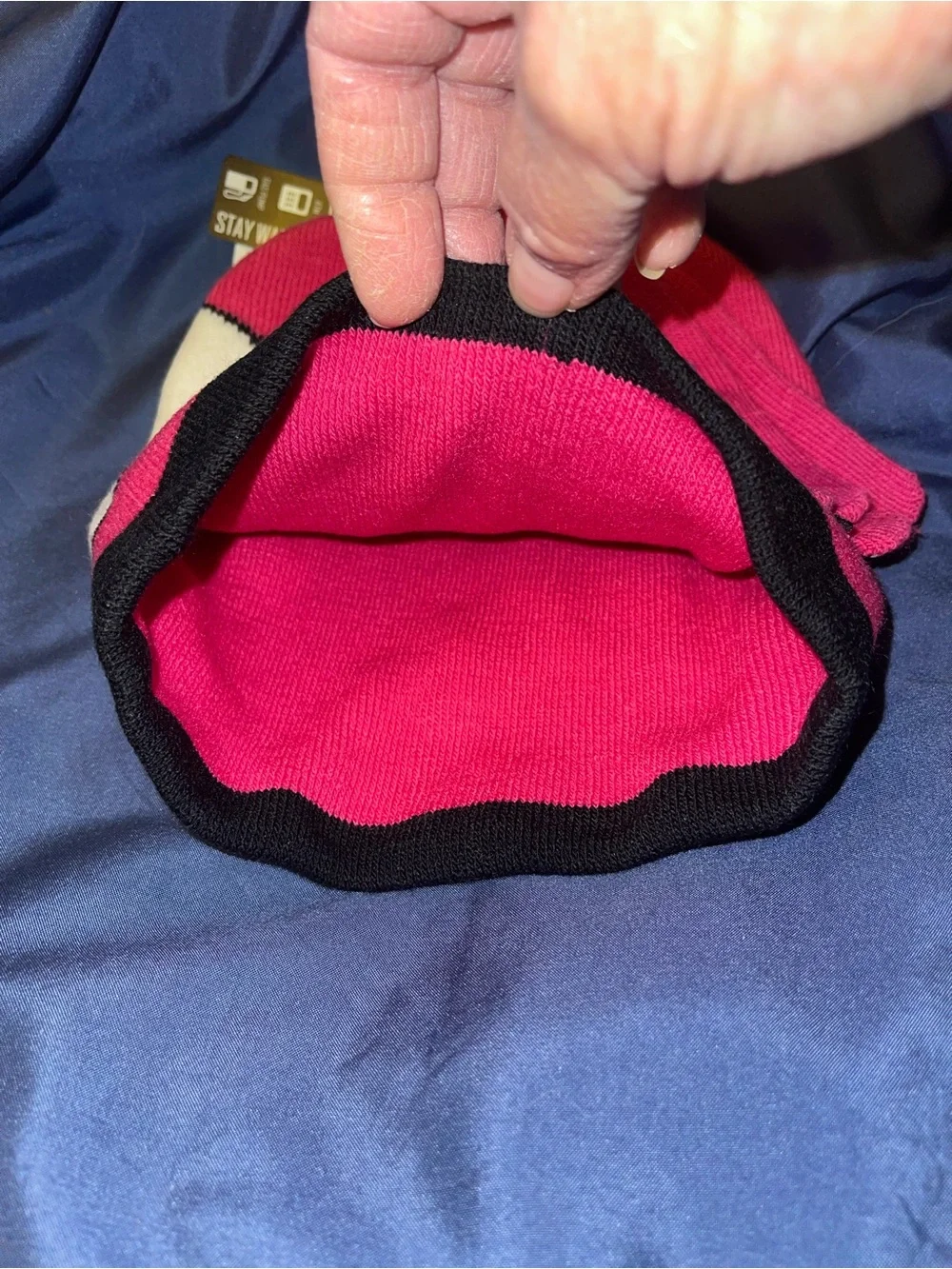 Igloos Kids' Pink Monster Beanie & Glove Set